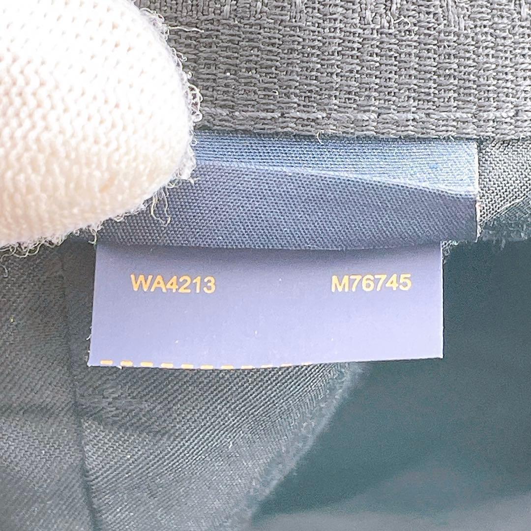 ★ルイヴィトン★ M76745 帽子 キャップ モノグラムエッセンシャル 黒