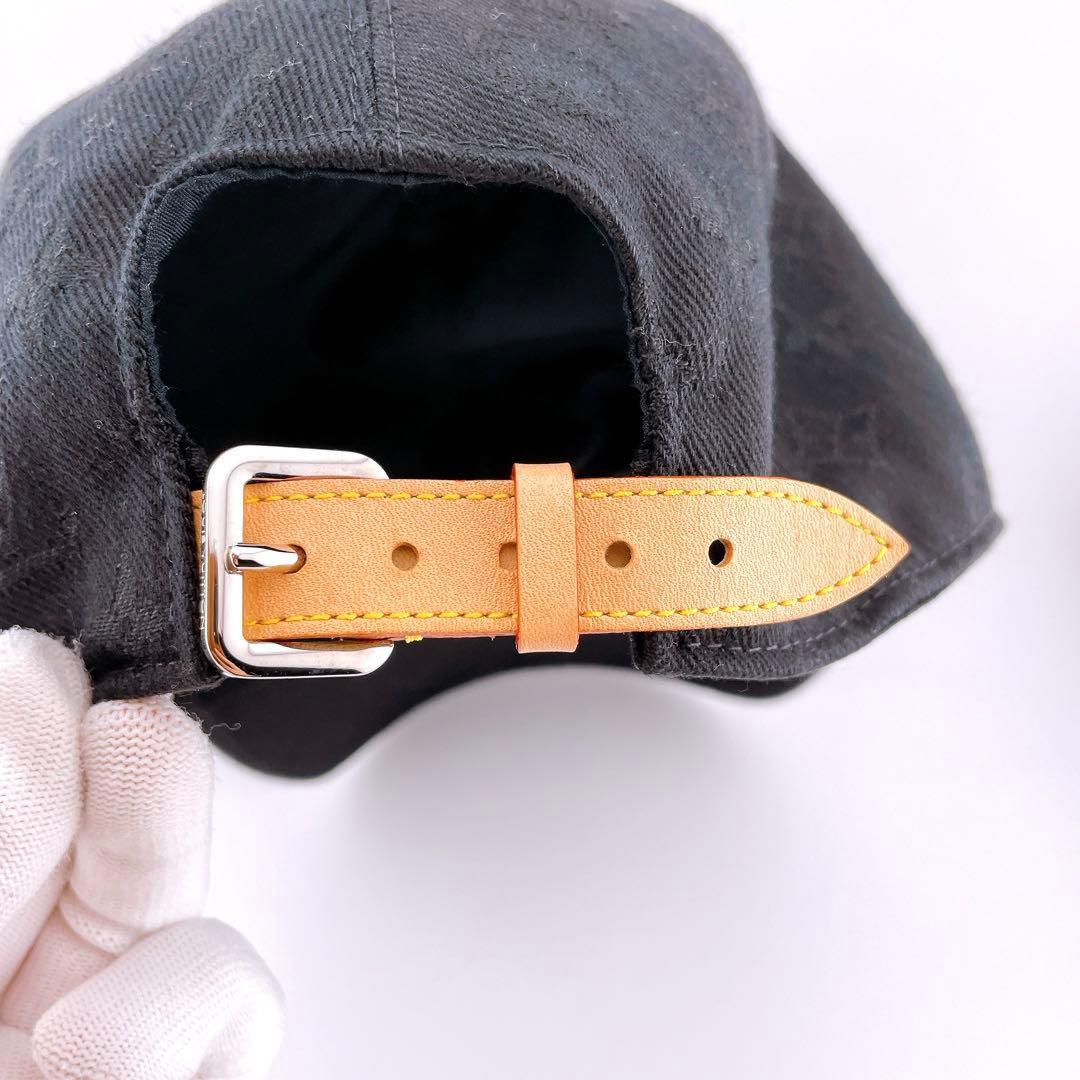 ★ルイヴィトン★ M76745 帽子 キャップ モノグラムエッセンシャル 黒