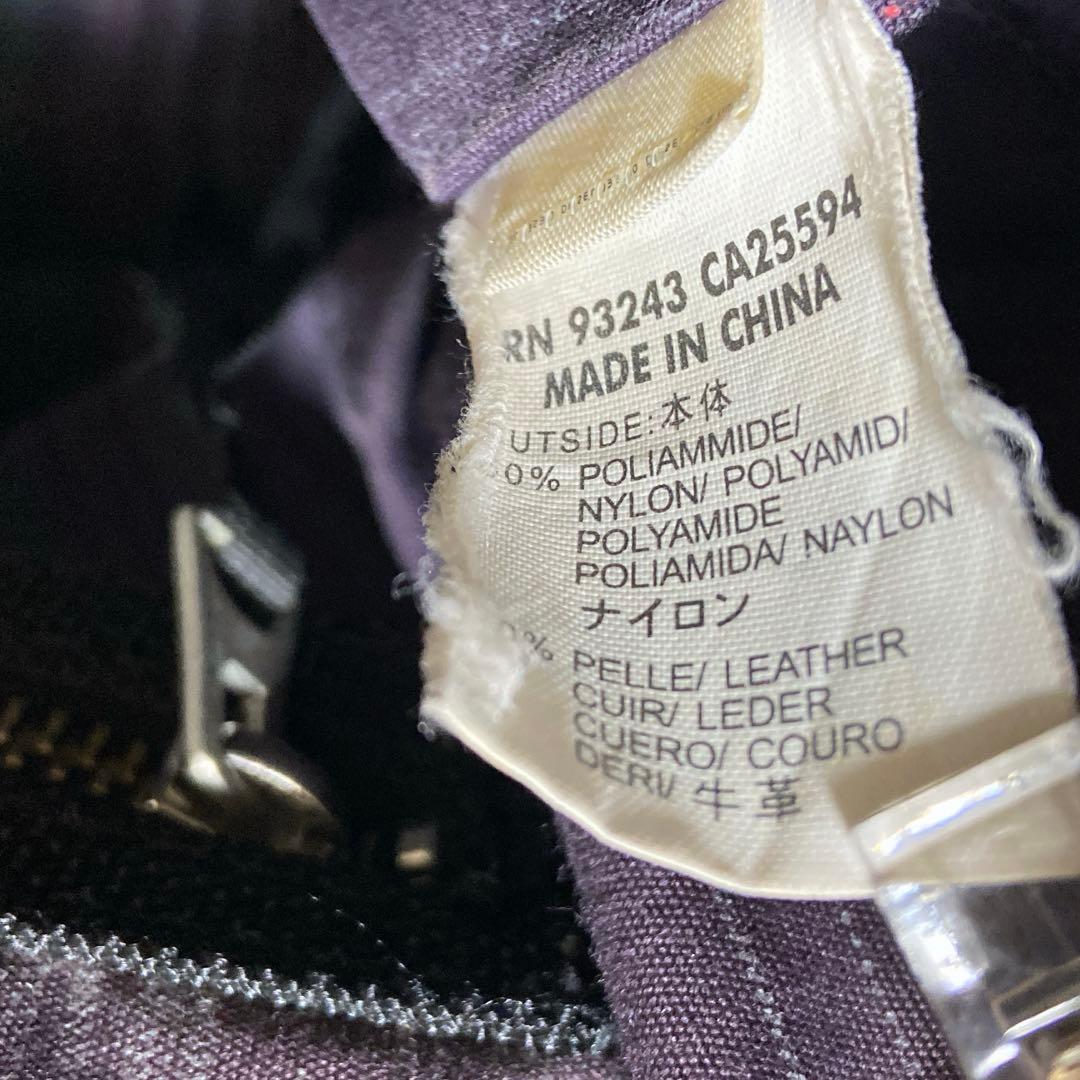 もも ⭐️ディーゼル　トートバッグ　ナイロン　レザー　大容量　A4サイズ