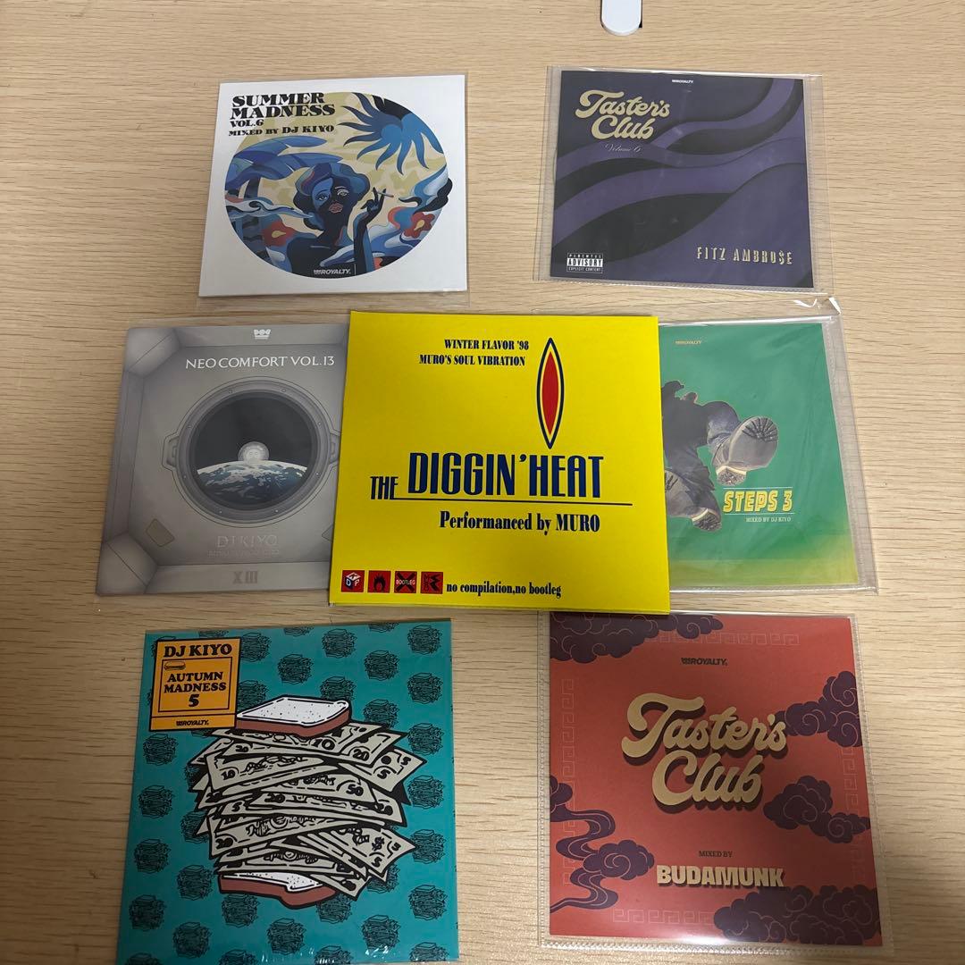 DJ KIYO DJ MURO TASTER’S CLUB MIX CD セット