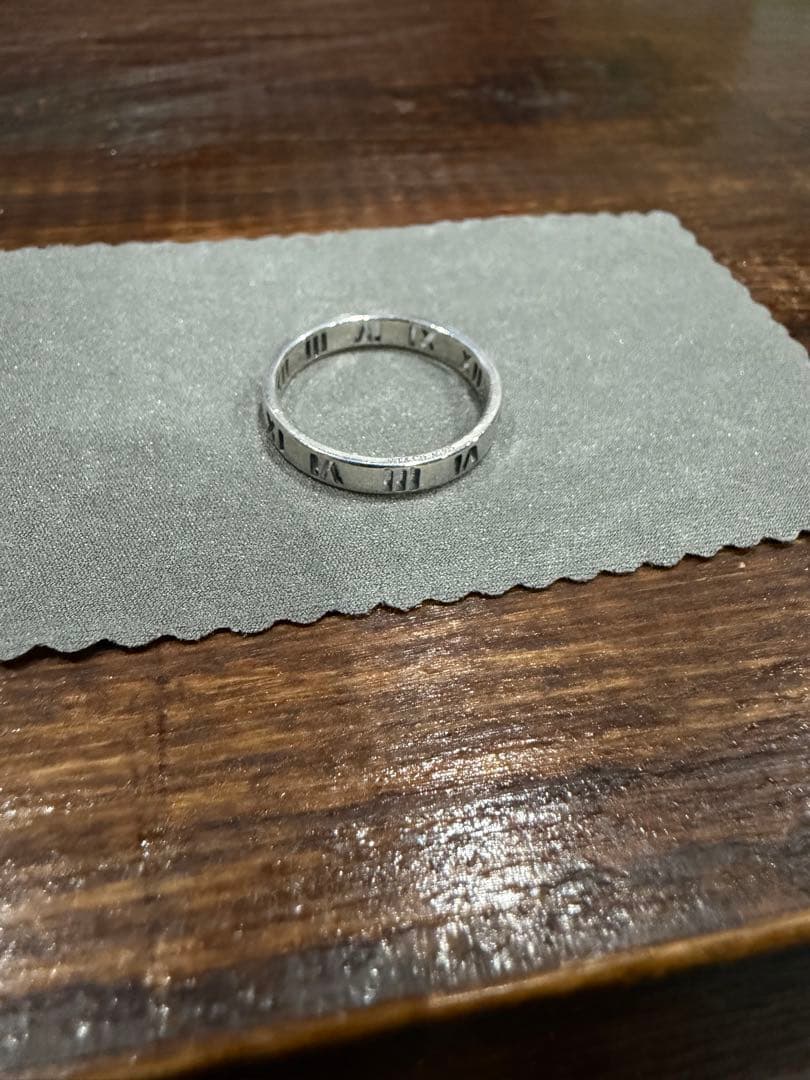 ティファニー　アトラス　オープンリング　シルバー　メンズサイズ　16号