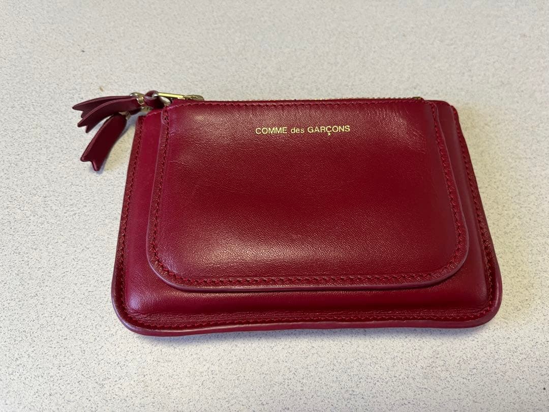 COMME des GARÇONS ダブルファスナー財布 (ポーチ)