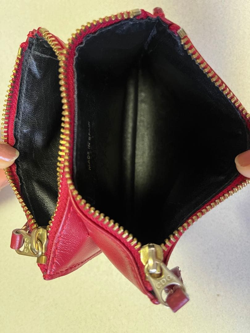 COMME des GARÇONS ダブルファスナー財布 (ポーチ)