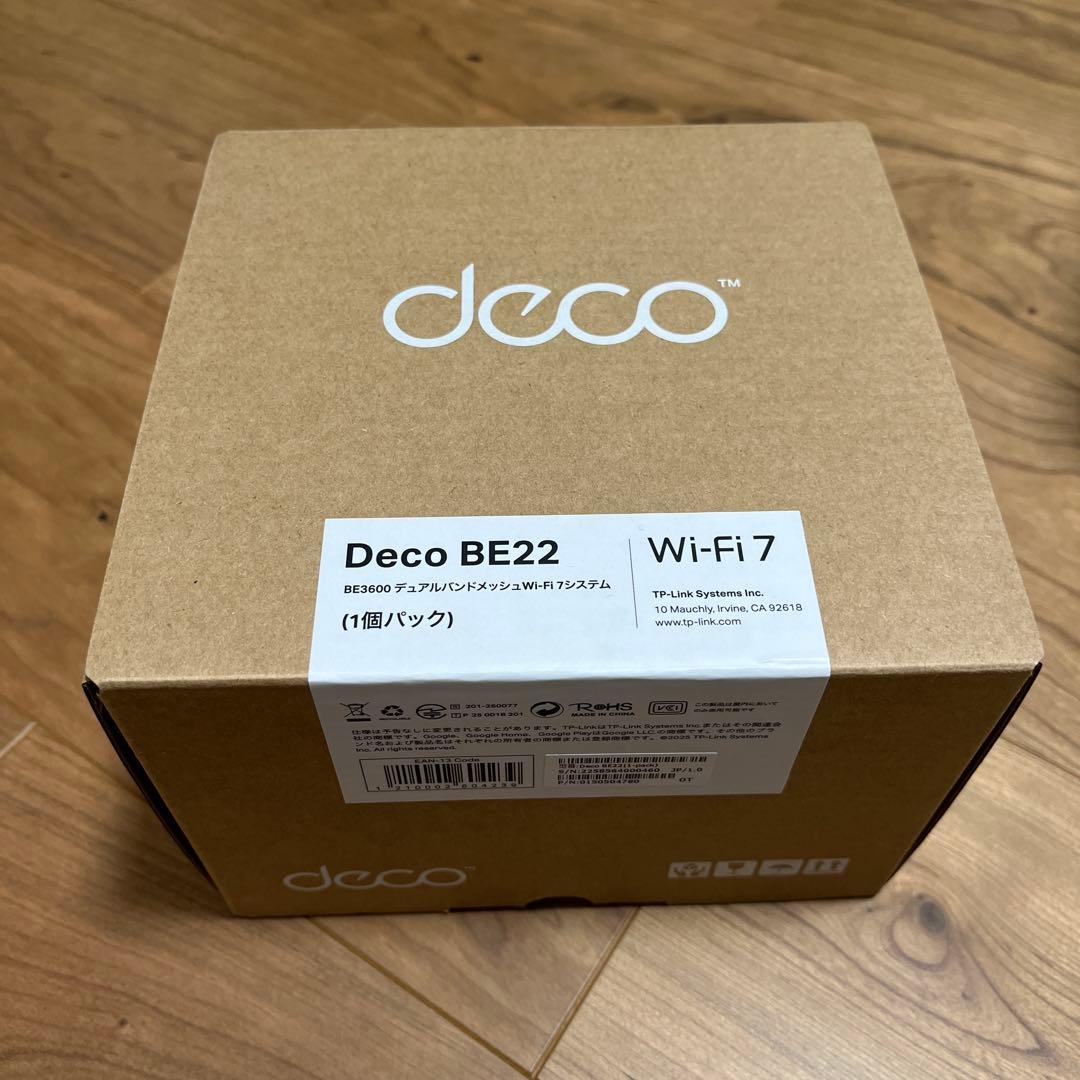 Deco BE22 Wi-Fi 7 ルーター