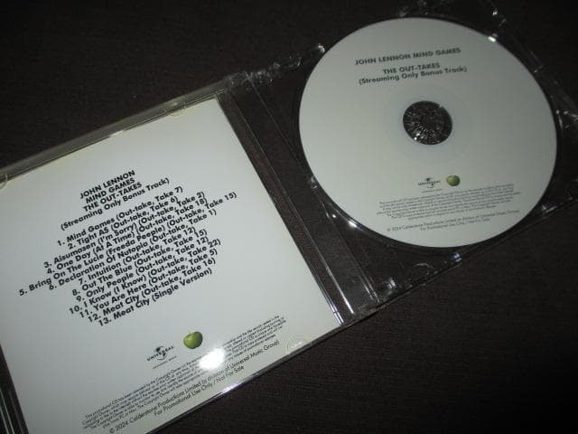 John Lennon Mind Games (RARE SET!!送料込み）