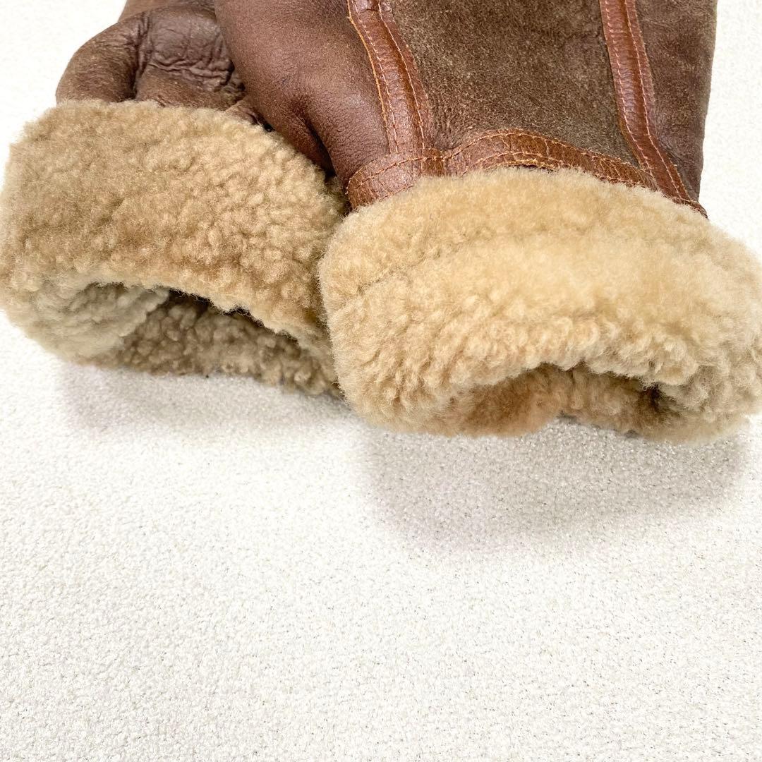 極美品✨希少 AVIREX B-3 フライトジャケット ムートン 42 USA製