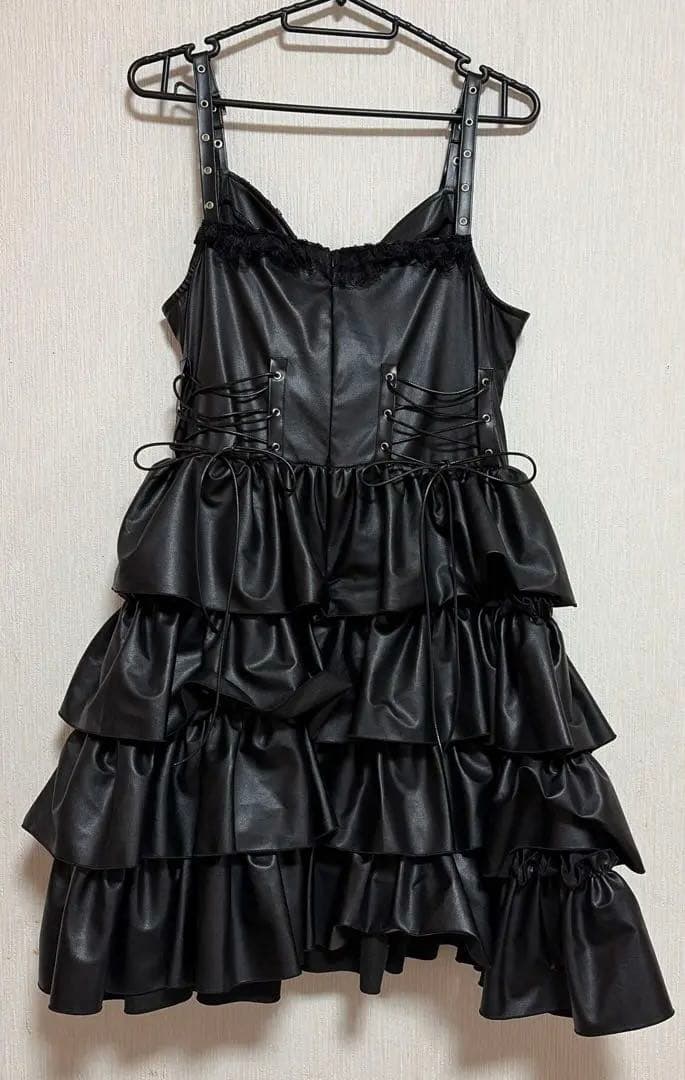 ONE PIECE × QOOZA ペローナコラボ ワンピース　ブラック