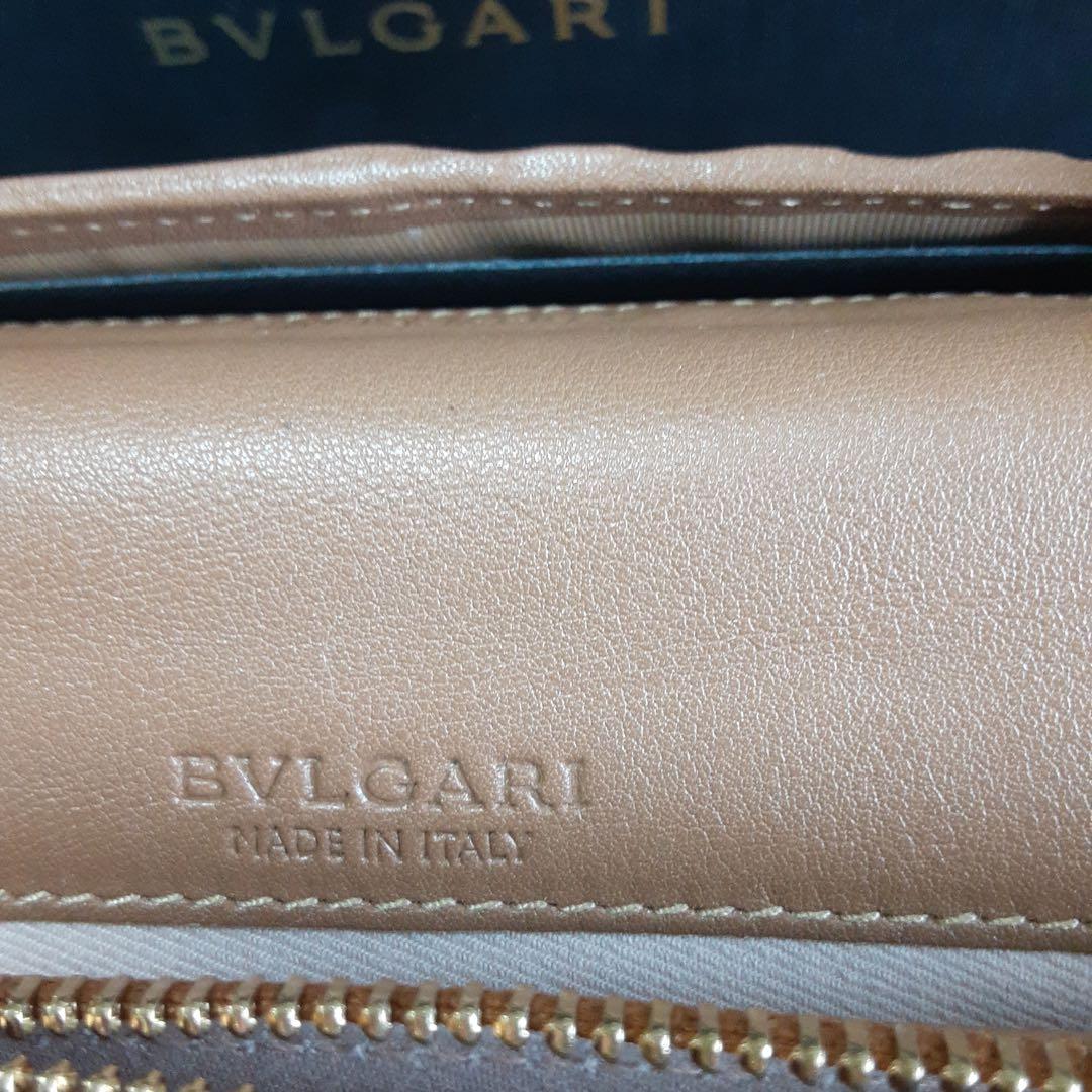 【 BVLGARI 】長財布 箱付き