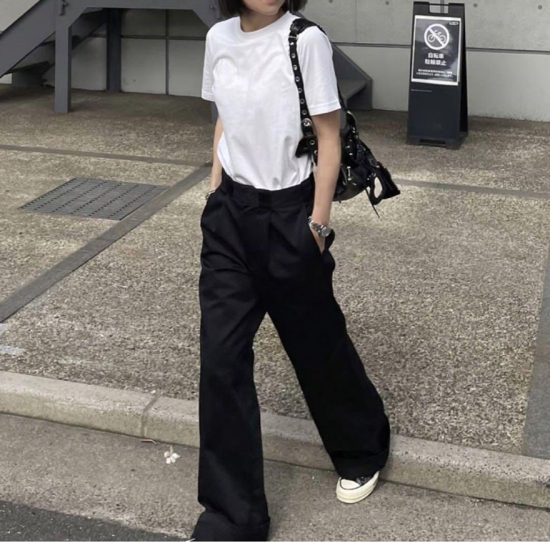 初期 ok.soon × dickies ワイドチノ オクスン ベージュ M