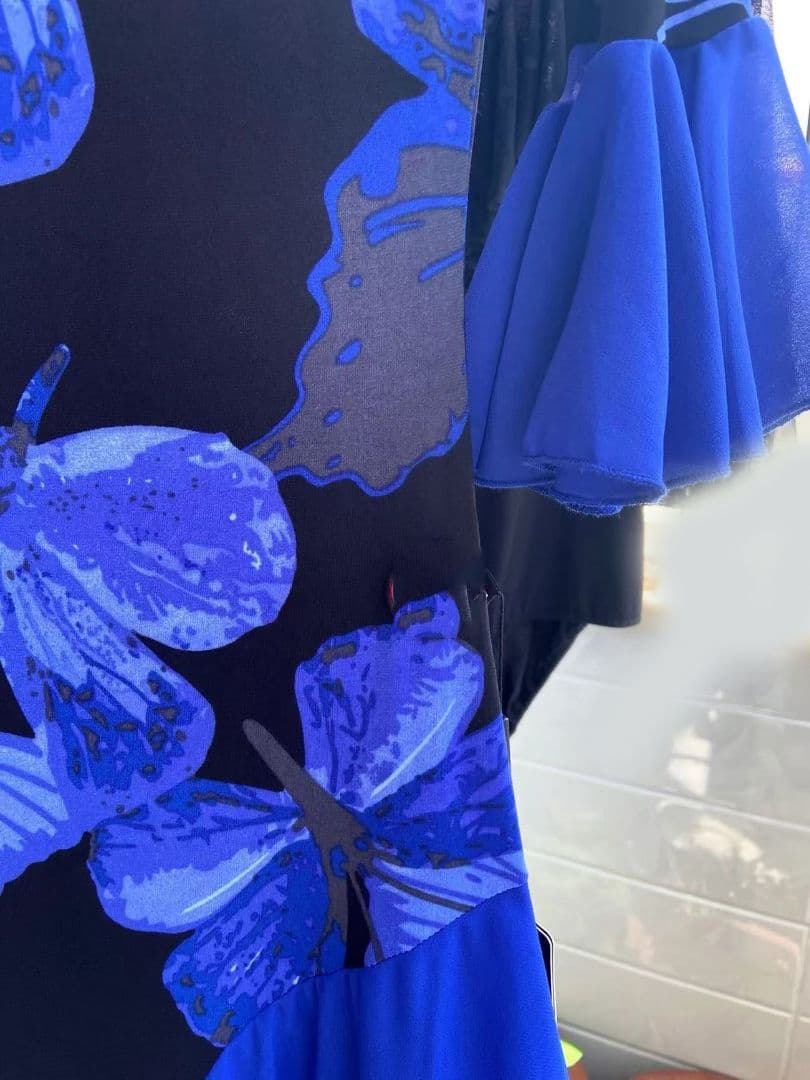 社交ダンスドレス スタンダードドレス 蝶々モダンダンス オーダーメイド