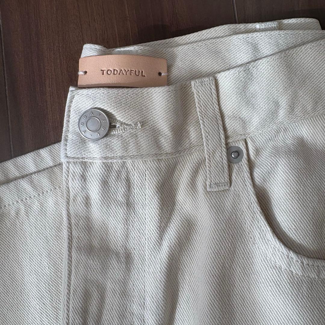 TODAYFUL トゥデイフル Cary's Denim エクリュ