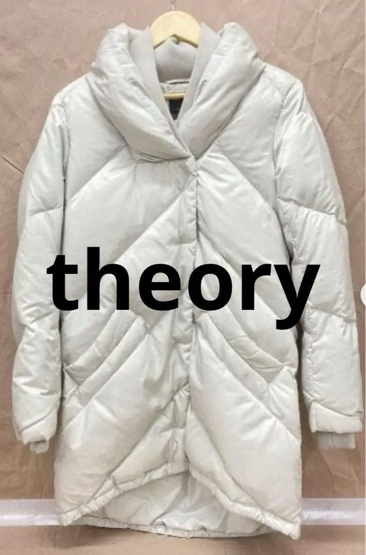 タグ付き　美品　theory ダウンコート　定価80,000 ダウンジャケット