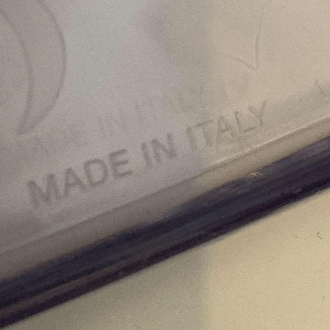 ゆ*す様 イタリア製 カルガリス ダイヤモンド パターン クリア スツール 2脚