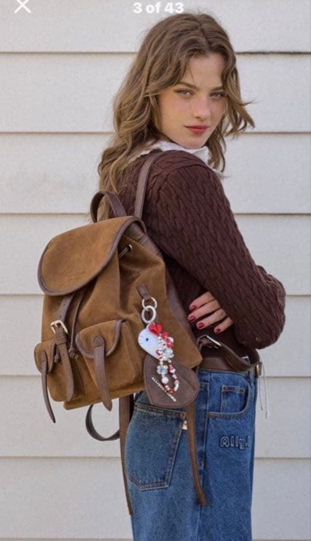 アリソンブラウン　リュック　紗栄子さん