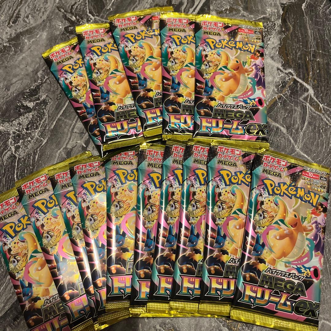 ポケモンカードゲーム　メガドリームex 15パック