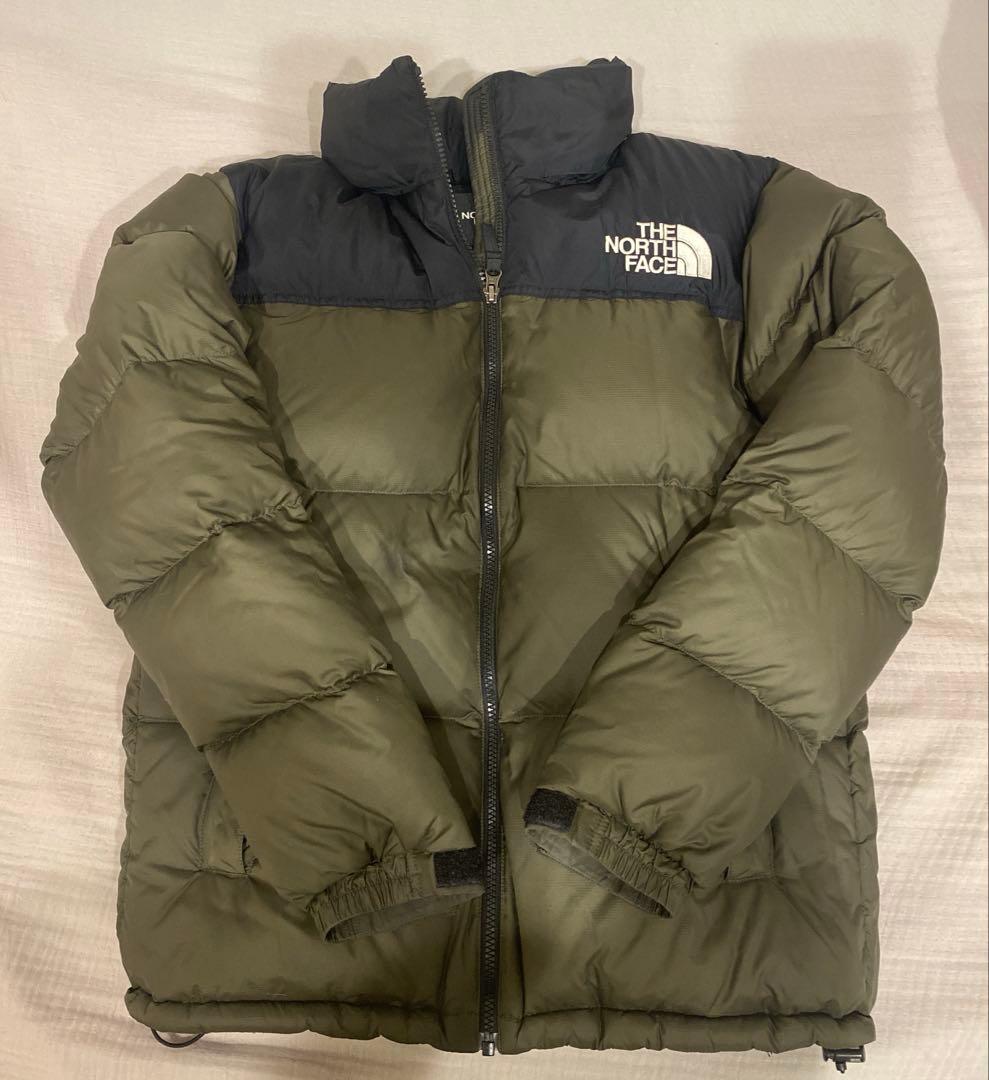 THE NORTH FACE ヌプシ　ダウンジャケット　カーキ　M