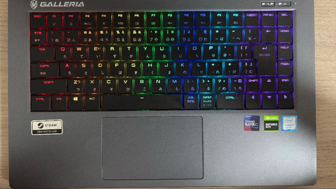 限定値下2.5TB SSDゲーミングノート i7 GTX1660Ti 144Hz