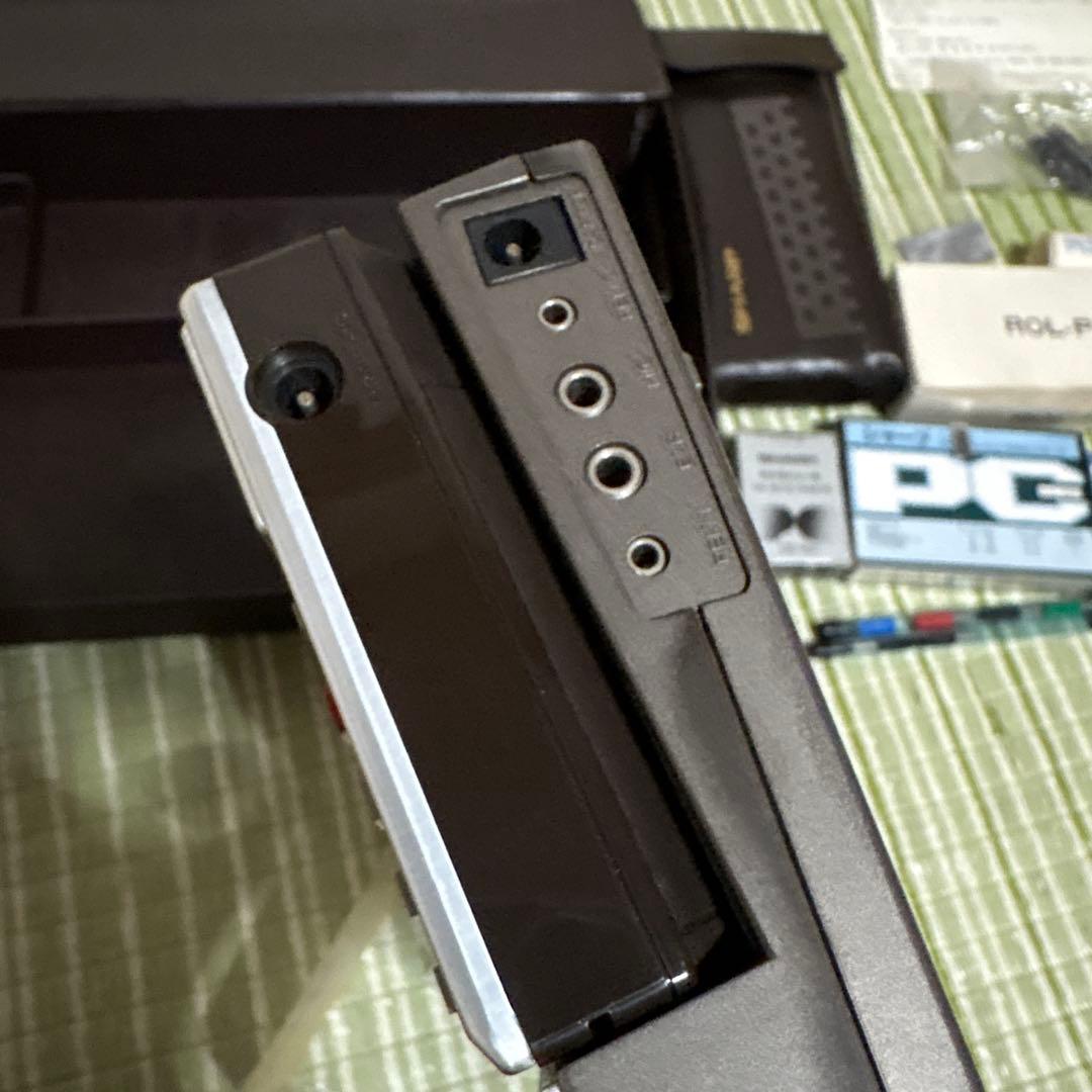 SHARP PC-1501 CE-150 ポケットコンピュータ　昭和　レトロ