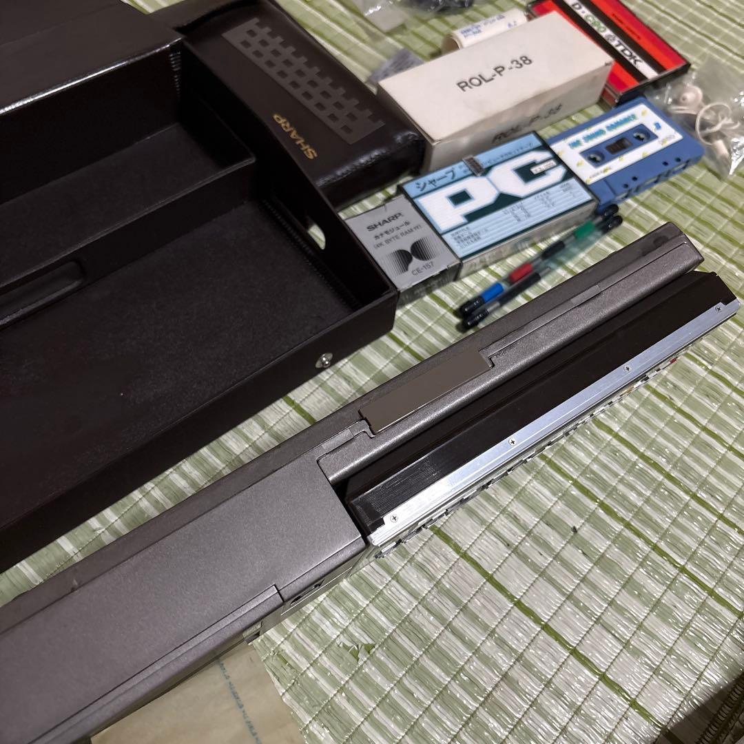 SHARP PC-1501 CE-150 ポケットコンピュータ　昭和　レトロ