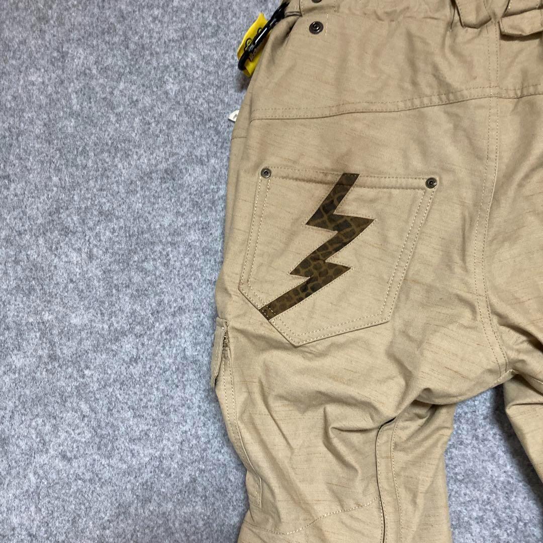 BLUE BLOOD ベージュ カーゴパンツ スノーボード用