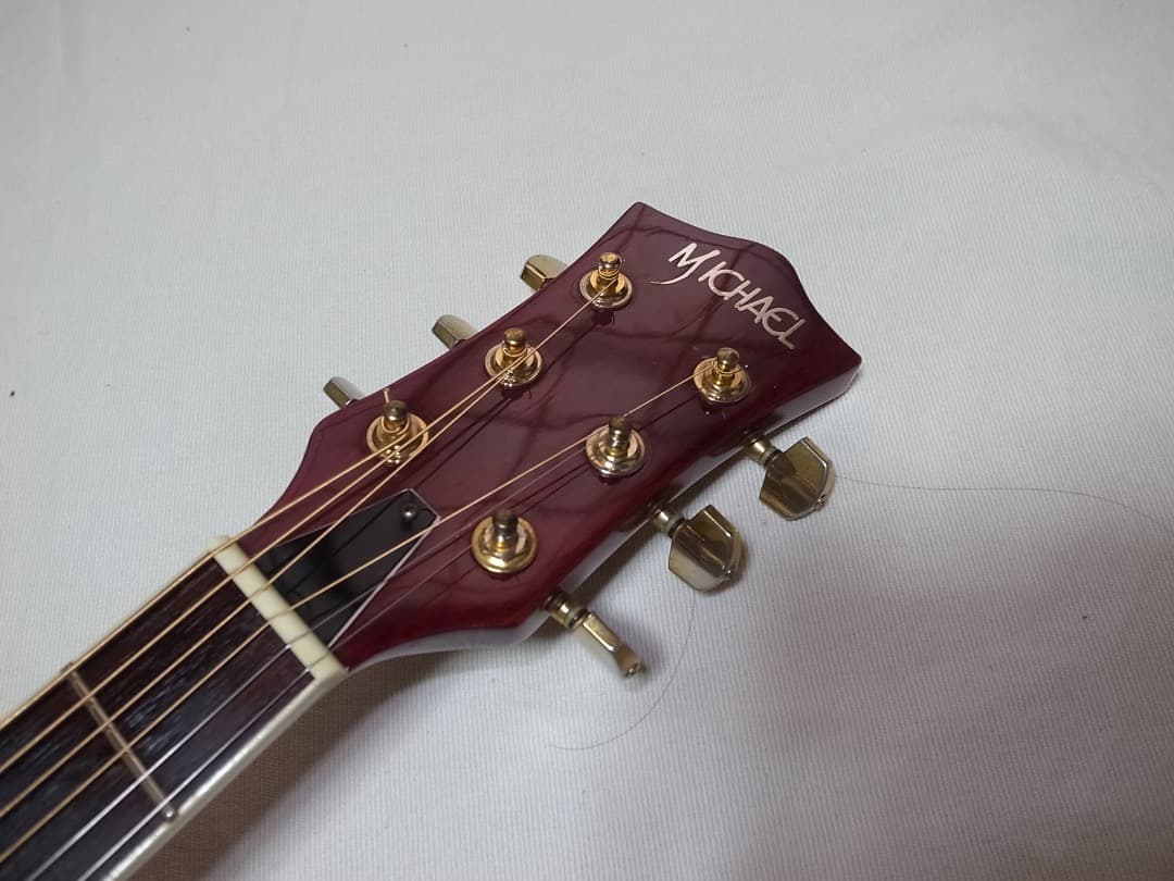 k*i様 レア　MICHAEL no:62 アーチトップ・エレアコ　ギター　良品