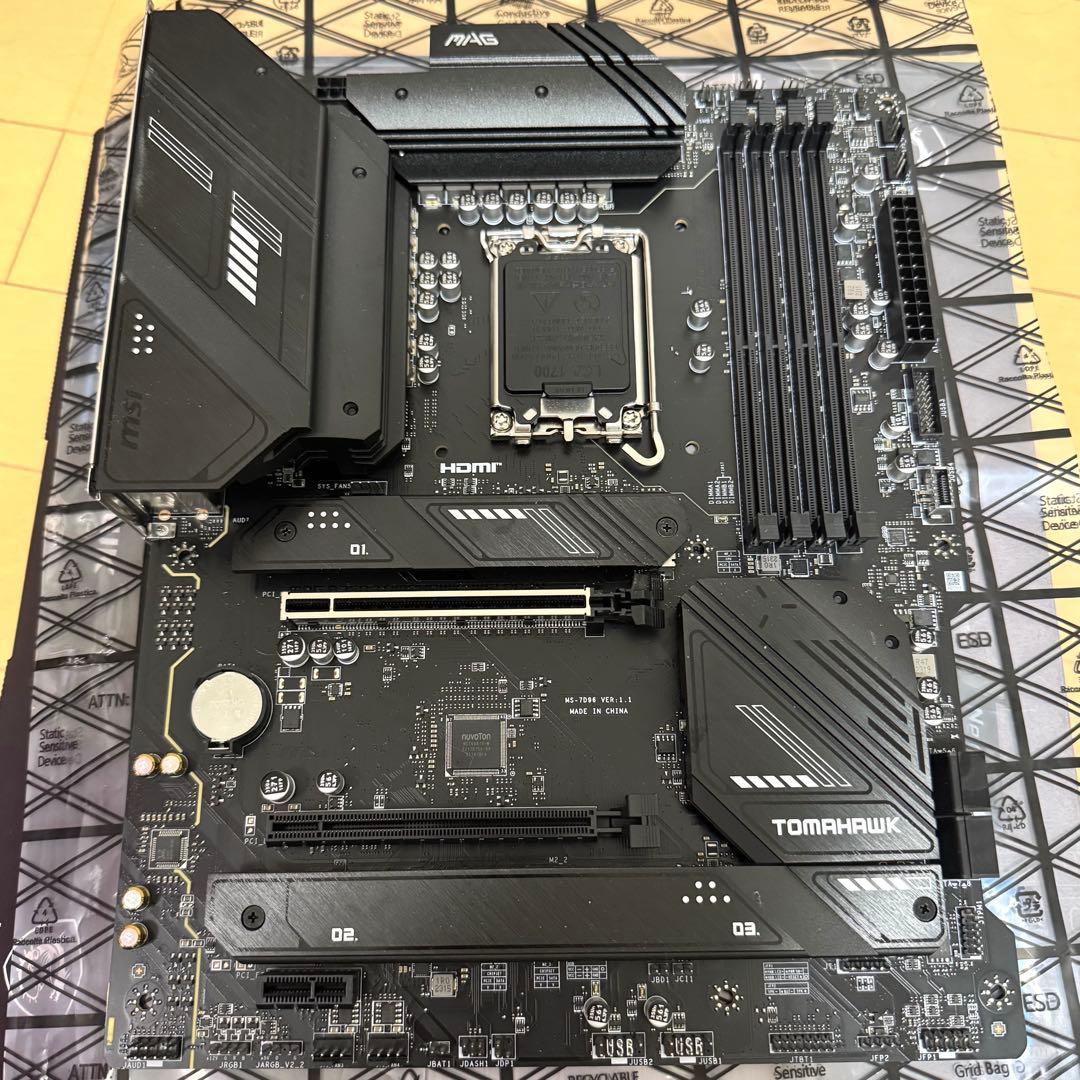 マザーボード MAG B760 TOMAHAWK WIFI DDR4 ATX