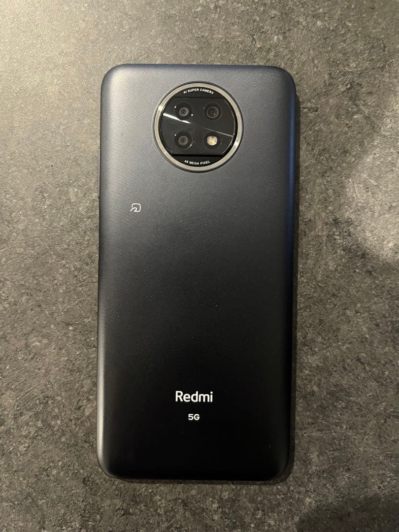 【動作良好】Redmi Note 9T 64GB ブラック 本体 SIMフリー