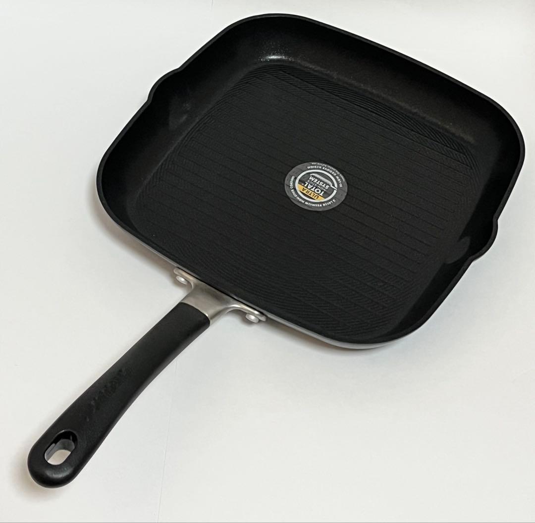 未使用品 マイヤー サーキュロン ウルティマム グリルパン28㎝ グリルプレス付