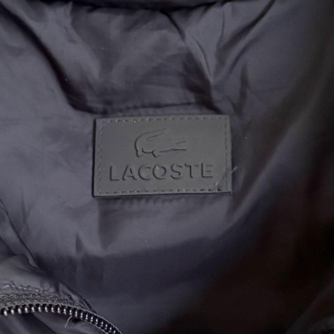 LACOSTE ラコステ ダウン80% レディース38 ネイビー 短丈