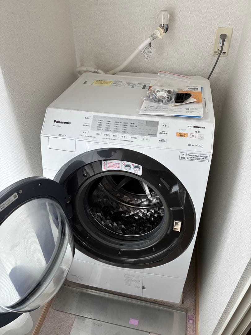 【送料込】ドラム式洗濯機Panasonic NA-VX3900L