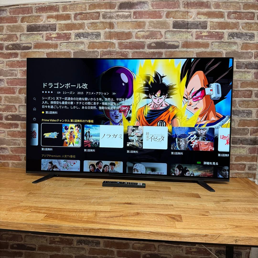 SONY 55V型 4K 有機EL テレビ BRAVIA KJ-55A8H