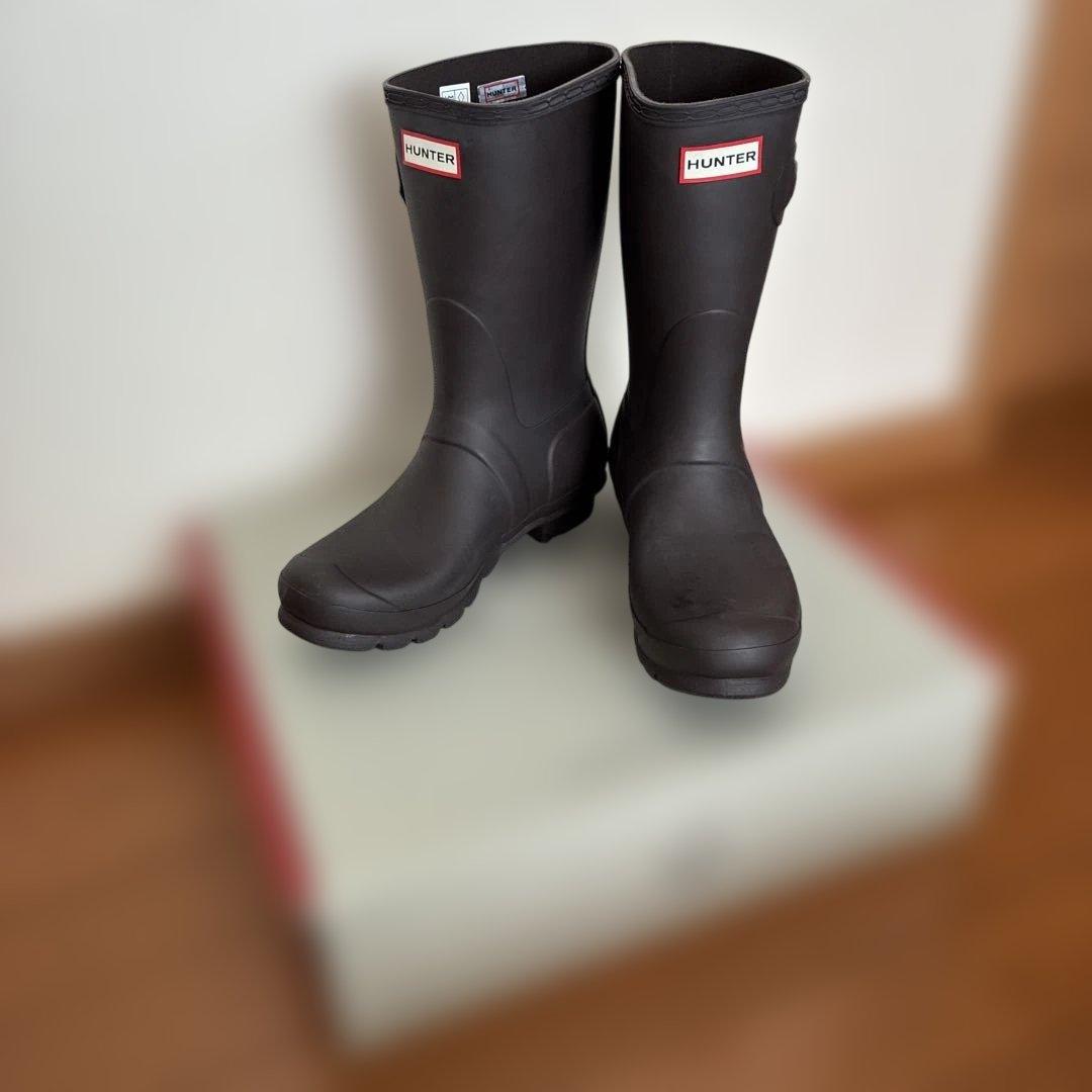 HUNTER/レインブーツ/ショート＆HANTER靴下set