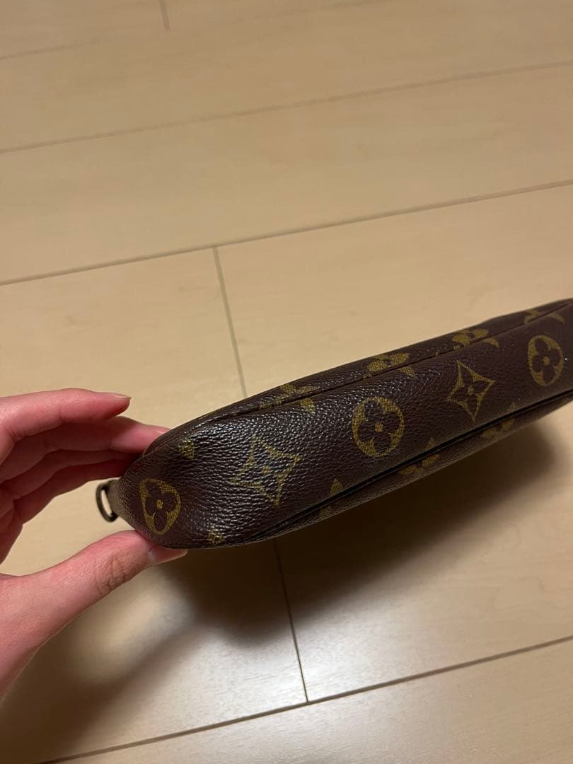 ルイヴィトン ポシェット アクセソワール モノグラム ポーチ ヴィンテージ