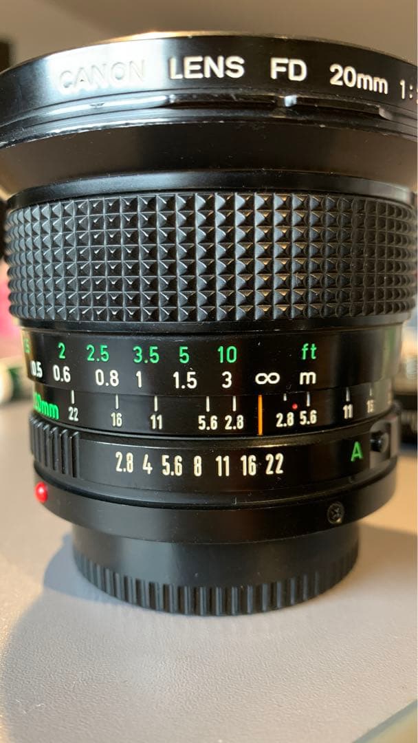 Canon New FD 20mm F2.8 マニュアルフォーカス　単焦点レンズ