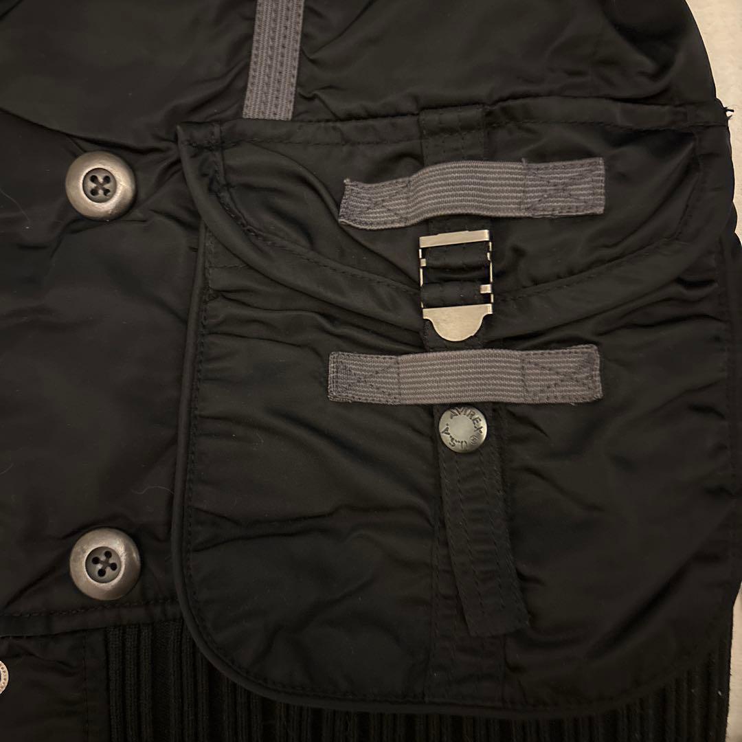 レア AVIREX N2B 短丈　フライトジャケット Y2K MA1 ボンバー