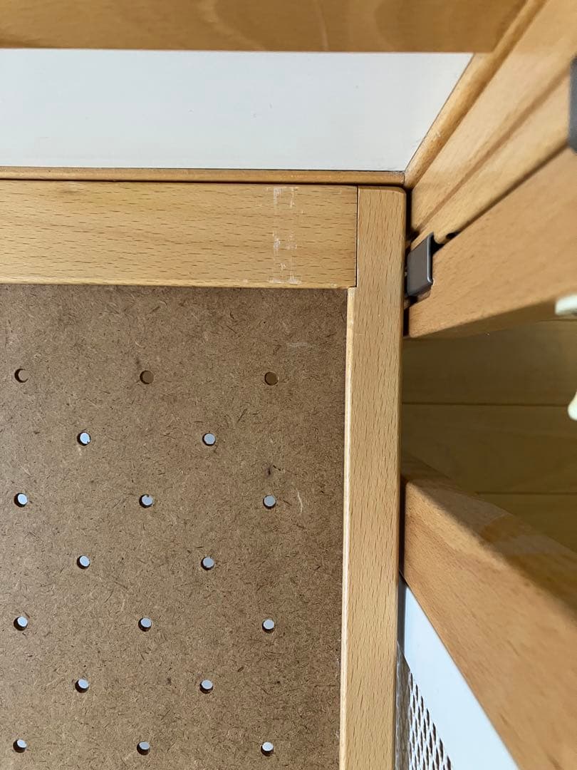 ななな　木製メッシュベビーベッド 株式会社ヤマサキ　日本製　布団付き