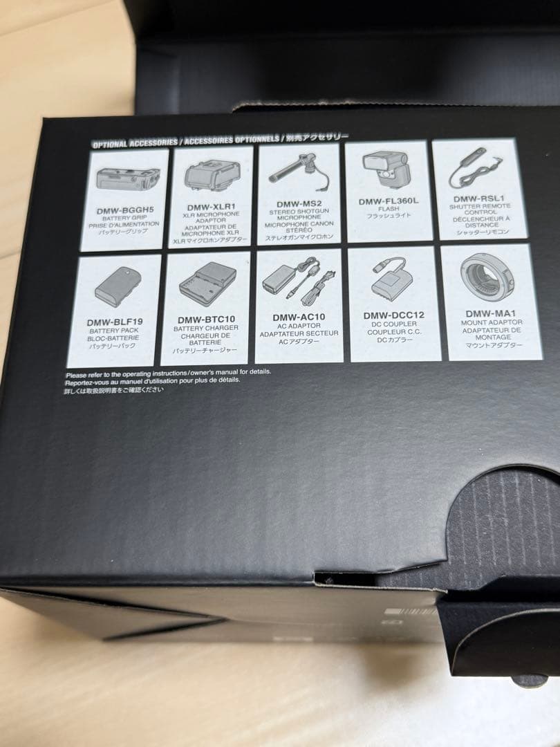 LUMIX GH5 カメラ レンズ 充電器、マイクロホンアダプタ