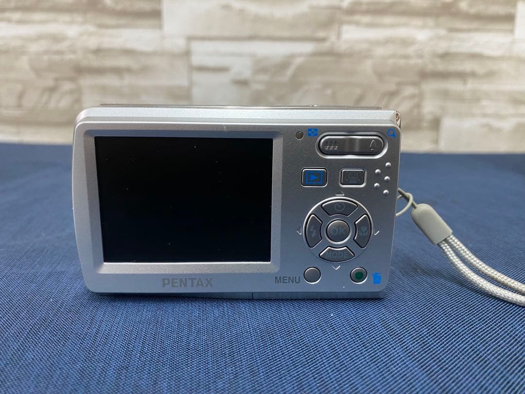 【美品】PENTAX Optio E60 コンパクトデジタルカメラ
