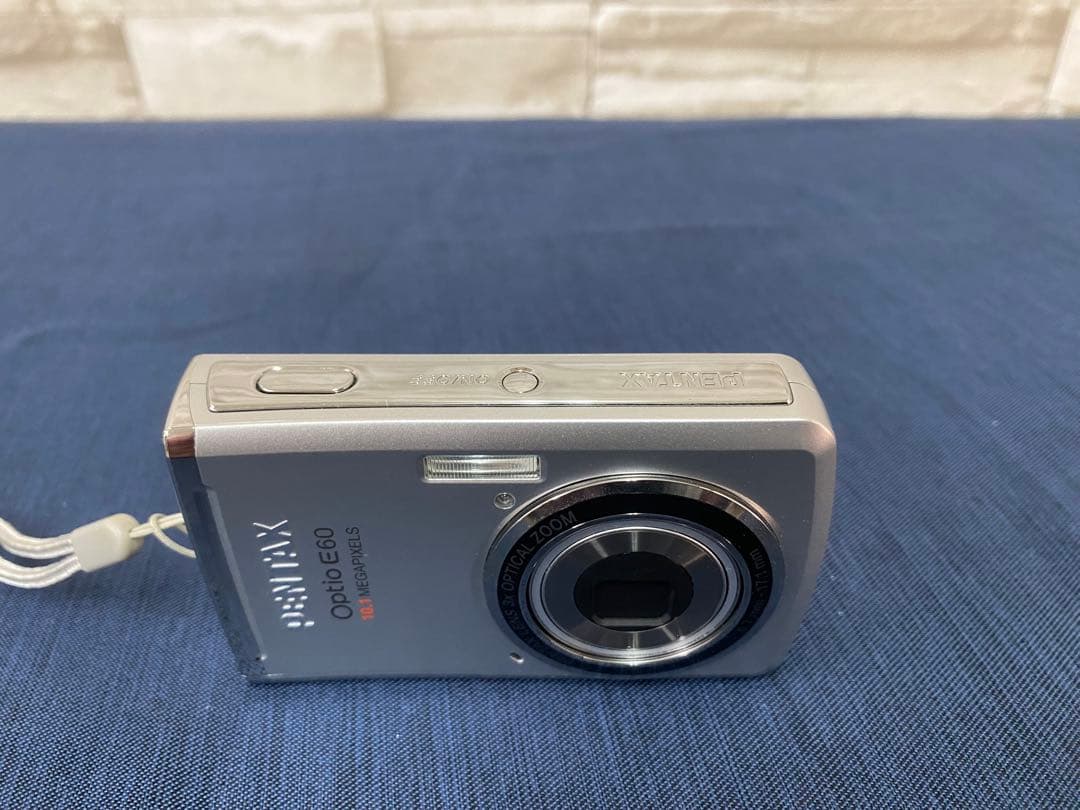 【美品】PENTAX Optio E60 コンパクトデジタルカメラ