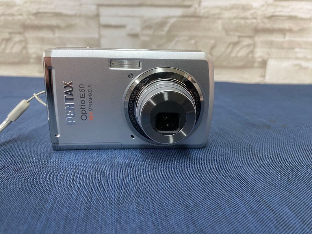 【美品】PENTAX Optio E60 コンパクトデジタルカメラ