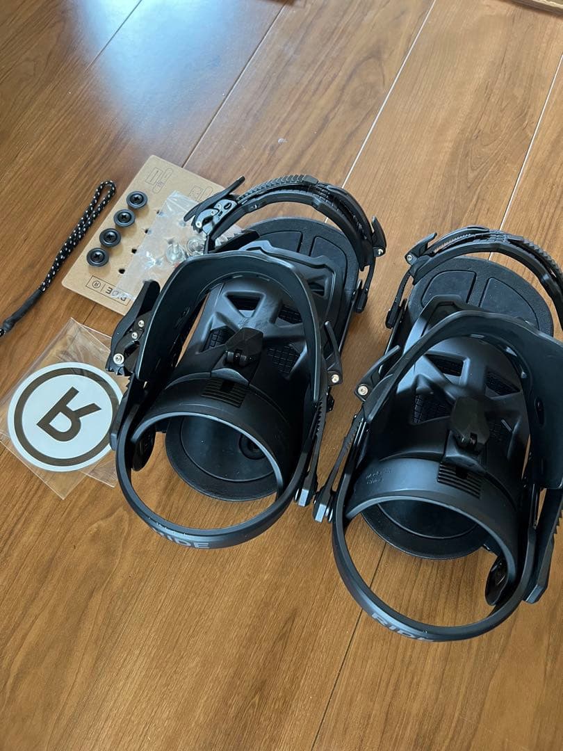 スノーボード ビンディング RIDE A-8 Mサイズ ブラック