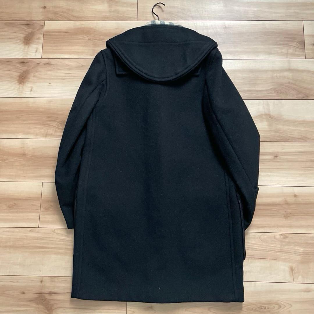 BURBERRY バーバリー 裏地メガチェック柄 ウール ダッフルコート