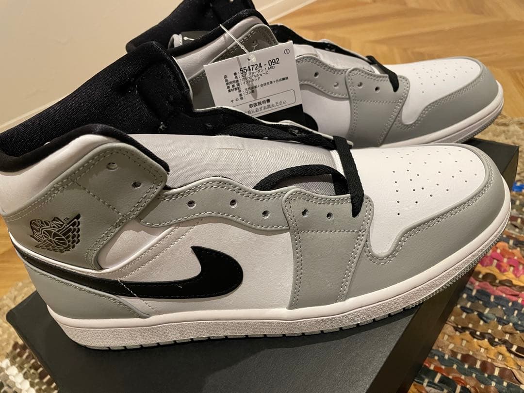 エアジョーダン1 MID 092LTSKGY/BLK