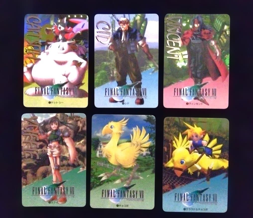 ファイナルファンタジー７　カードダス　第１弾コンプセット