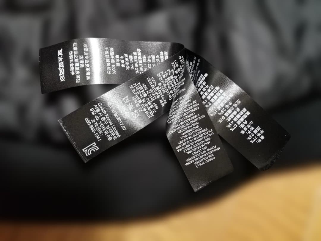 COACH ネイビー スタジャン サイズS