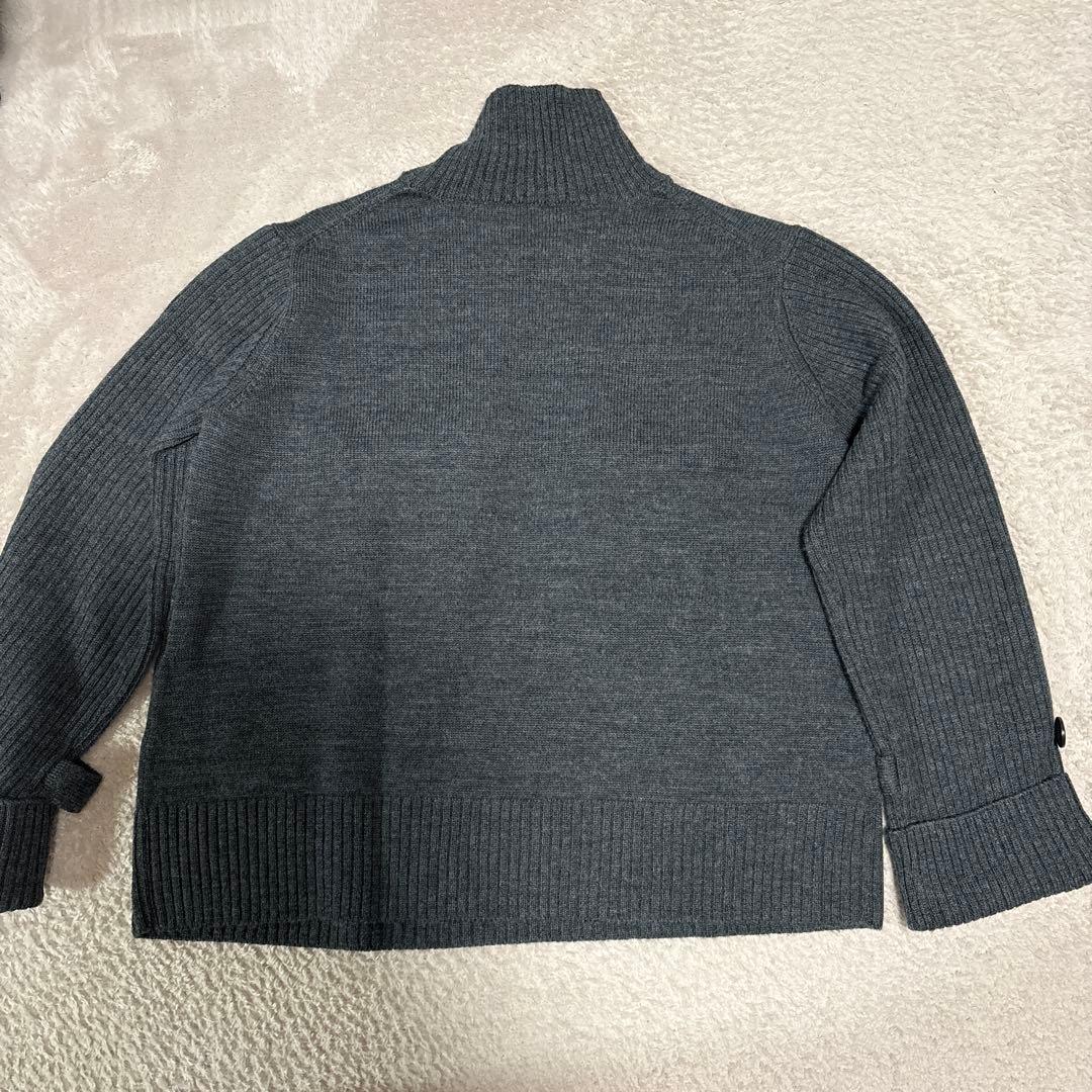★美品★ Y's ワイズ　ハイネックセーター　グレー　 フリーサイズ