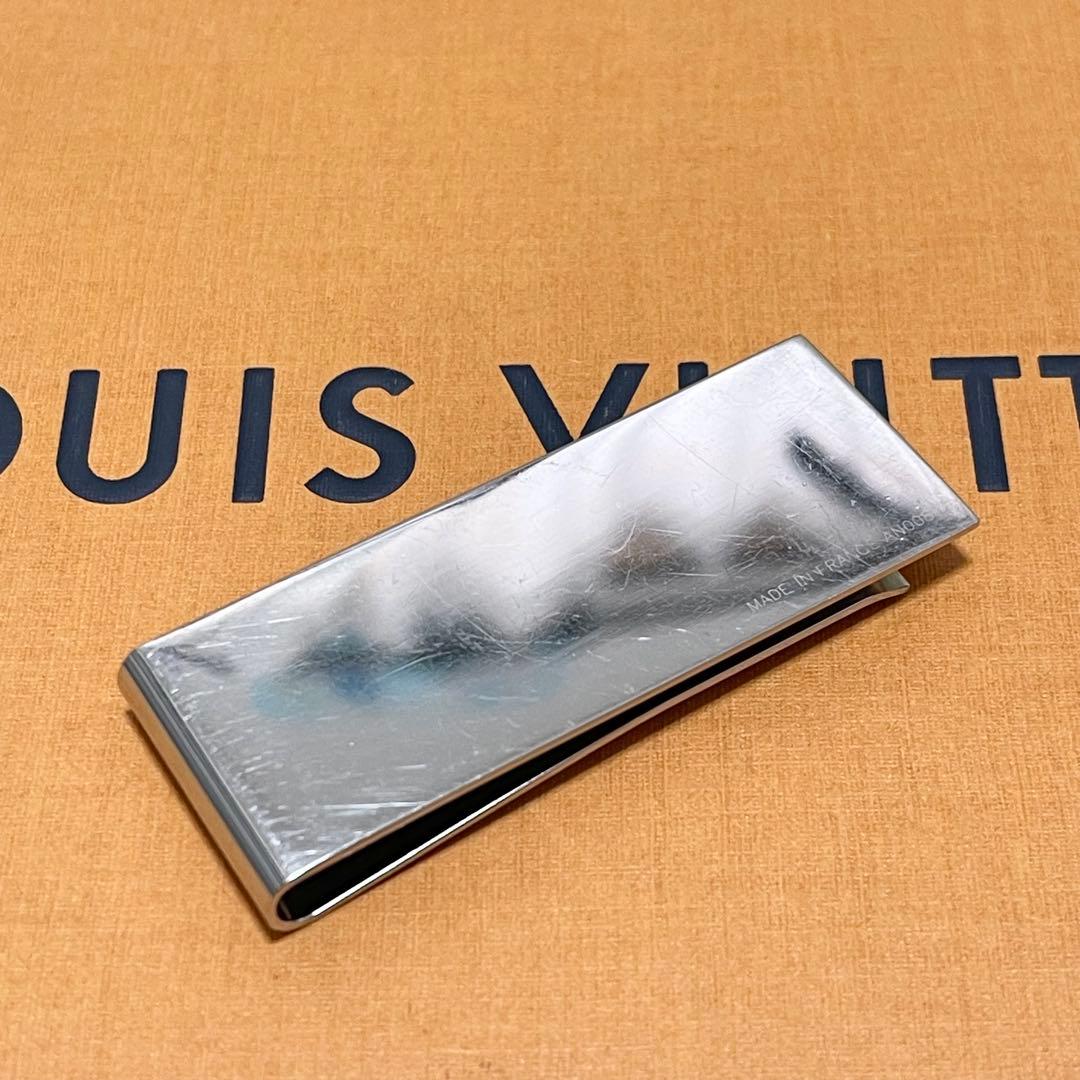 【良品】ルイヴィトン　マネークリップ　パンス　ビエ　シャンゼリゼ　シルバー金具