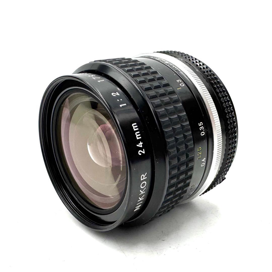 極美品 Nikon ニコン NIKKOR Ai 24mm F2 単焦点レンズ