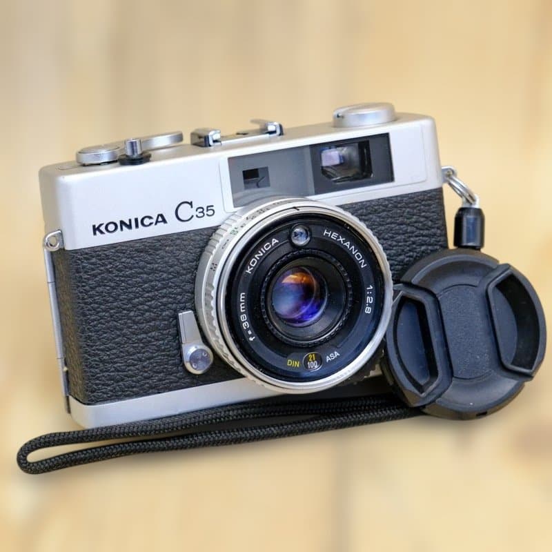 【整備品】KONICA C35 Flash matic コニカ　C35仕様美品