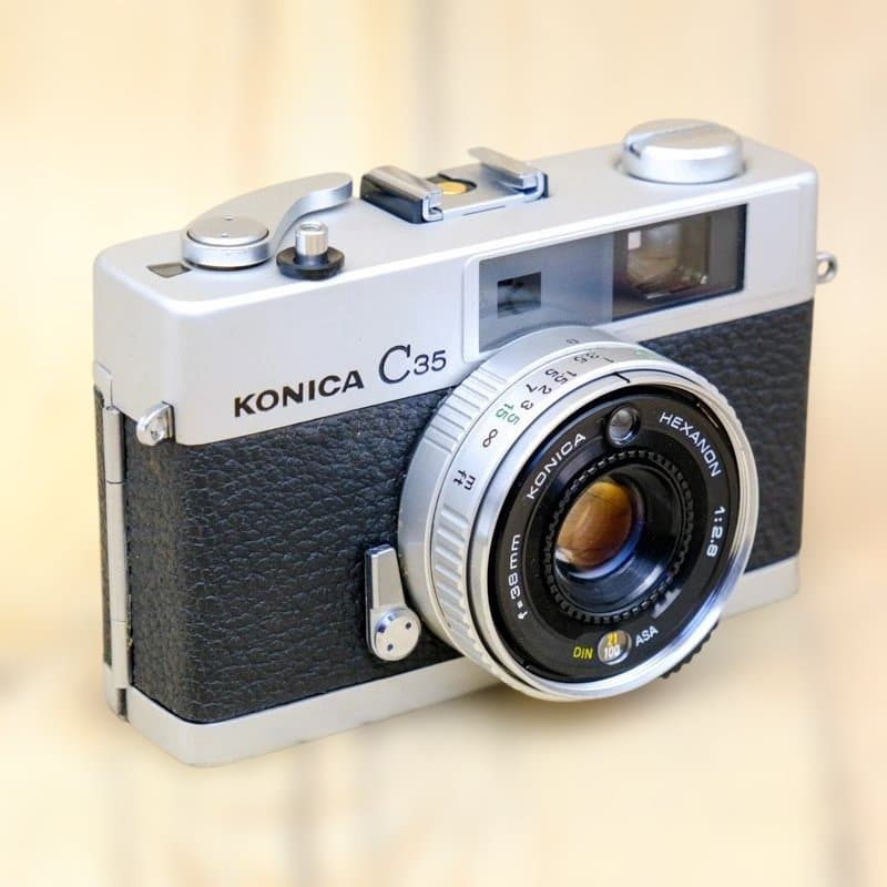 【整備品】KONICA C35 Flash matic コニカ　C35仕様美品